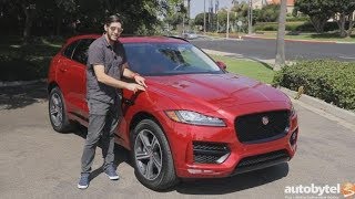 2018 Jaguar FPace 25t RSport Test Drive Video Review [upl. by Darelle335]