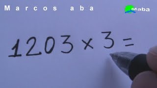 MULTIPLICAÇÃO De forma rápida  AULA 06 [upl. by Erodaeht]