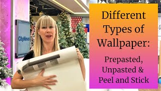 Different Types of Wallpaper amp Installation Tips [upl. by Dreda857]