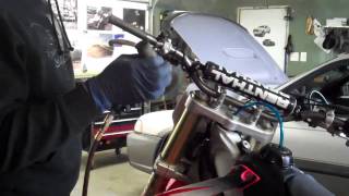 How to change your motorcycle grips the easy way [upl. by Anana350]