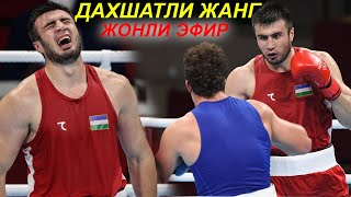 Прямой Эфир Баходир Жалолов  Роузбех Сафари Дахшатли Жангни Жонли Эфирда Куринг [upl. by Nirehtac]