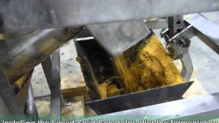 Solid Liquid Separation  Corn Mash  Liquid Solid Separator [upl. by Rubin]