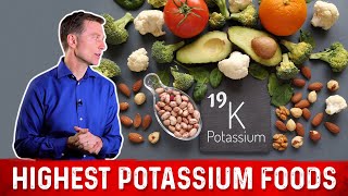 Top 7 Foods Rich In Potassium – Dr Berg [upl. by Ahterahs]