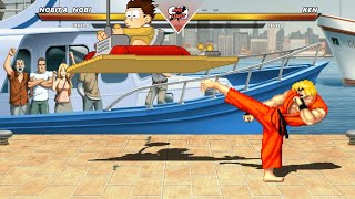 Nobita Nobi vs Ken  High Awesome Level Fight [upl. by Swift840]