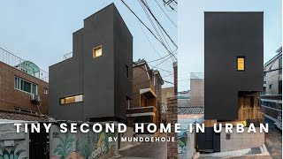 A Tiny Second Home in Seoul Blends Hospitality Privacy and Community in a Unique Urban Retreat [upl. by Ailem]