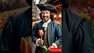 The Rise and Fall of Tulip Mania history epichistory facts epichistoryjourney [upl. by Yank]