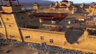 Capital of Harad Under SIEGE By GONDOR  LOTR SIEGE BATTLE 4v4  Third Age Reforged [upl. by Aizirtap]