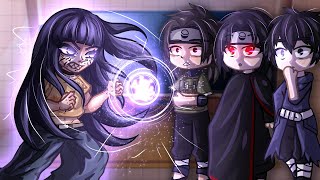 Uchiha Clan React To Uzumaki Himawari  Gacha React [upl. by Asfah916]