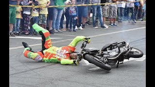 Mókus streetfighter show 2017 a VIII Motoros és Balesetmegelőzési Napokon [upl. by Encratia]