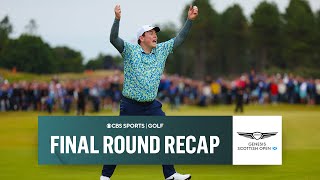 Robert MacIntyre sinks birdie on 18 to win Genesis Scottish Open  CBS Sports [upl. by Eki579]