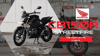 HONDA CB150R STREETFIRE  FULL SPECS REVIEW [upl. by Airolg]