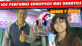 Los PERFUMES EUROPEOS más BARATOS de LIMA desde 7 SOLES POINT CALETA JAMÁS GRABADO [upl. by Huberto15]