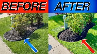 How To Make a Professional Landscaping Edge [upl. by Aldercy73]