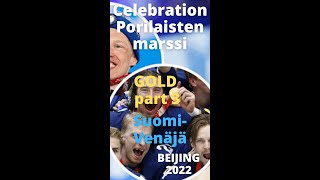 Beijing 2022 ICE HOCKEY FinlandRussia PART 3 Suomi  Venäjä Porilaisten marssi [upl. by Salamone584]