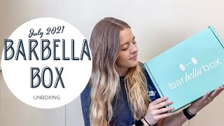 Barbella Box Unboxing  July 2021 [upl. by Jo480]