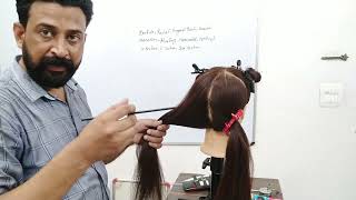 Hair Sectioning Tutorial  Hair Section Kaise Nikale [upl. by Nightingale359]