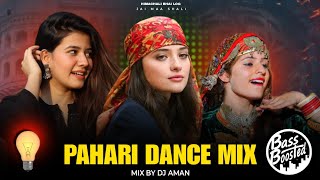 PAHARI DANCE MIX  NONSTOP 🎧 DJ AMAN  PAHARI NATI  NEW PAHARI SONG 2024 himachalibhailog [upl. by Dermot]