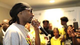 Snoop Dogg Meets Mike Browns Parents at No Guns Allowed AntiGun Violence Breakfast [upl. by Ecyla]