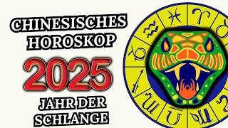 CHINESISCHES JAHRESHOROSKOP FÜR DAS JAHR 2025 Erwarte Wunder [upl. by Atenek676]