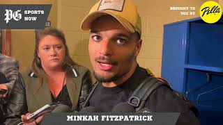 SteelersColts postgame Minkah Fitzpatrick perplexed by costly personal foul penalty [upl. by Elspeth]