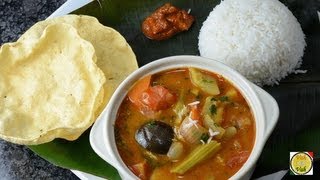 Easy Tasty Sambhar  By Vahchef  vahrehvahcom [upl. by Ahsatel]