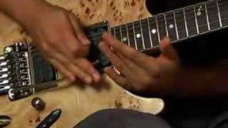 Herman Li Guitar lesson part 7 natural harmonics [upl. by Gnilrets630]