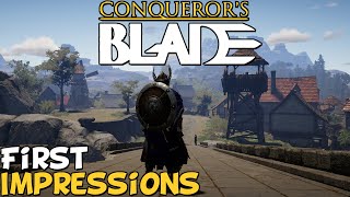 Conquerors Blade 2022 First Impressions quotIs It Worth Playingquot [upl. by Azeel]