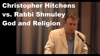 Christopher Hitchens vs Rabbi Shmuley  God and Religion [upl. by Hasty208]