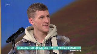 Nathan Evans On This Morning 25012024 [upl. by Natfa]