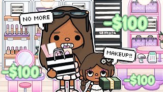 MY DAUGHTER IS A SEPHORA KID 👧🏼  VOICED 📢  TOCA LIFE WORLD ROLEPLAY [upl. by Urbain51]