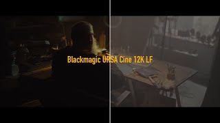 Blackmagic Ursa Cine 12K LF Color Grade with Before amp After Breakdown [upl. by Asilaj]