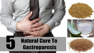 5 Home Remedies for Gastroparesis  By Top 5 [upl. by Biddy]