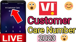 Vi Customer Care Number 2023  Vi Customer Care Number Ko Call Kaise Lagaye [upl. by Elidad]