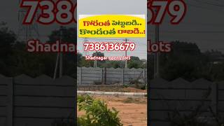 Shadnagar open plots subscribe [upl. by Bryner]