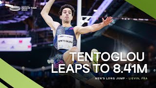 HUGE  Tentoglou 🇬🇷 triumphs in Lievin  World Indoor Tour 2023 [upl. by Danieu]