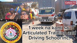 1 Week in Articulated Training and Driving School Inc  CelleroTv [upl. by Aliled776]