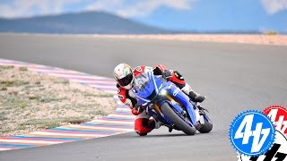 2017 Yamaha R6 Review  First Ride [upl. by Lehrer675]