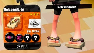 Splatoon 2 Salmon Run  New Gear Wooden Sandals [upl. by Daniel486]