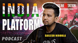 SHABDAJAAL  INDIA AS A PLATFORM  PODCAST  BREAKSTATION  NEPALI HIPHOP [upl. by Aiz50]