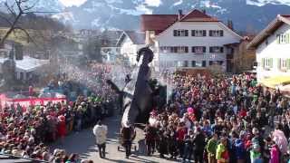 Faschingsumzug in Fischen im Allgäu [upl. by Benzel]