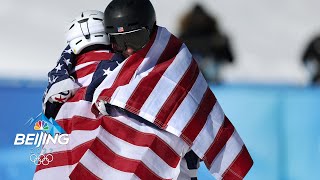 Alex Hall and Nick Goepper give US a 12 finish in slopestyle  Winter Olympics 2022  NBC Sports [upl. by Peirce]