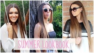 Summer Lookbook 2014  Six Outfit Ideas ♡ [upl. by Buffy168]