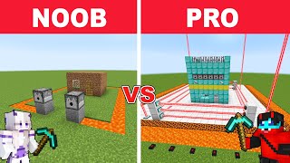 Best of NOOB vs PRO SAFEST SECURITY Base Build Challenge Minecraft [upl. by Iggem]