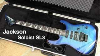 Jackson Soloist SL3  DEMO  GuitarExclusive [upl. by Gnouhp]