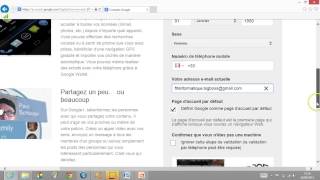 Internet Messagerie  Gmail de Google  Creation dun compte de messagerie [upl. by Lohcin157]