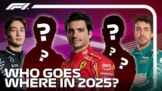 Who Goes Where In 2025 The Driver Lineup Predictions [upl. by Notsuj]