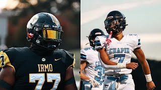 MAKING HISTORY 10K YARDS 2 IRMO VS 12 CHAPIN SCHSL 5A FOOTBALL [upl. by Aitam]