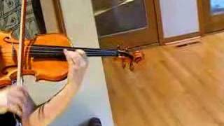 Tomas Vitalis CHACONNE Violin Solo Played on Rare Handmade American Violin [upl. by Alika]