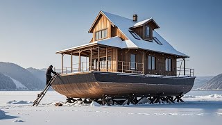 The Floating Houseboat Is Almost Done Do You Have Any Suggestions diy countrylife [upl. by Ahsino]