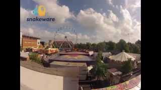 Opbouw Sneekweek Kermis 2012 Timelapse [upl. by Godart]